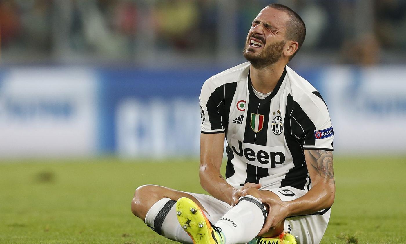 Juve: attesa per gli esami di Bonucci, rischia di saltare il Chievo