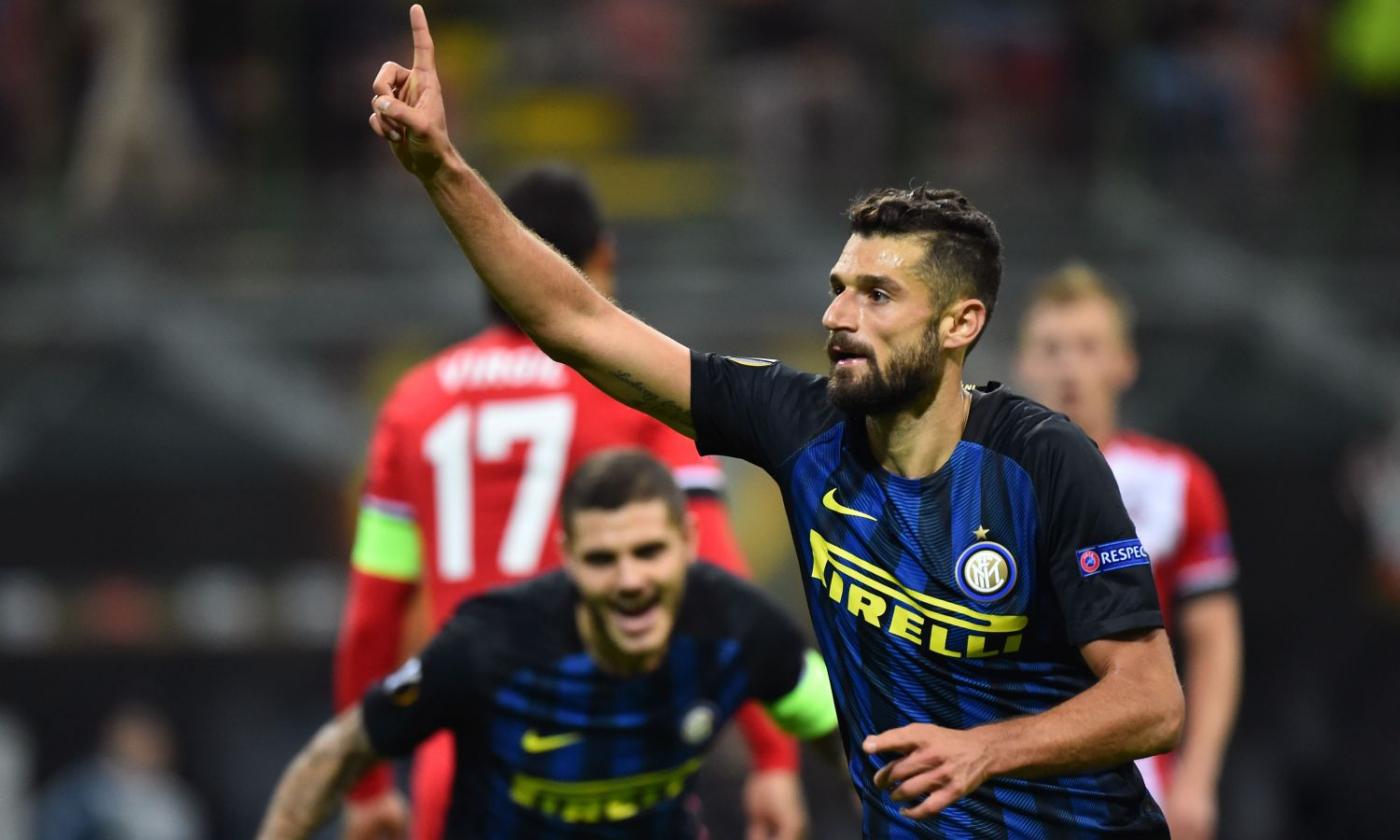 Inter, Candreva è una miniera: primo in Europa per cross, secondo in Italia per occasioni create