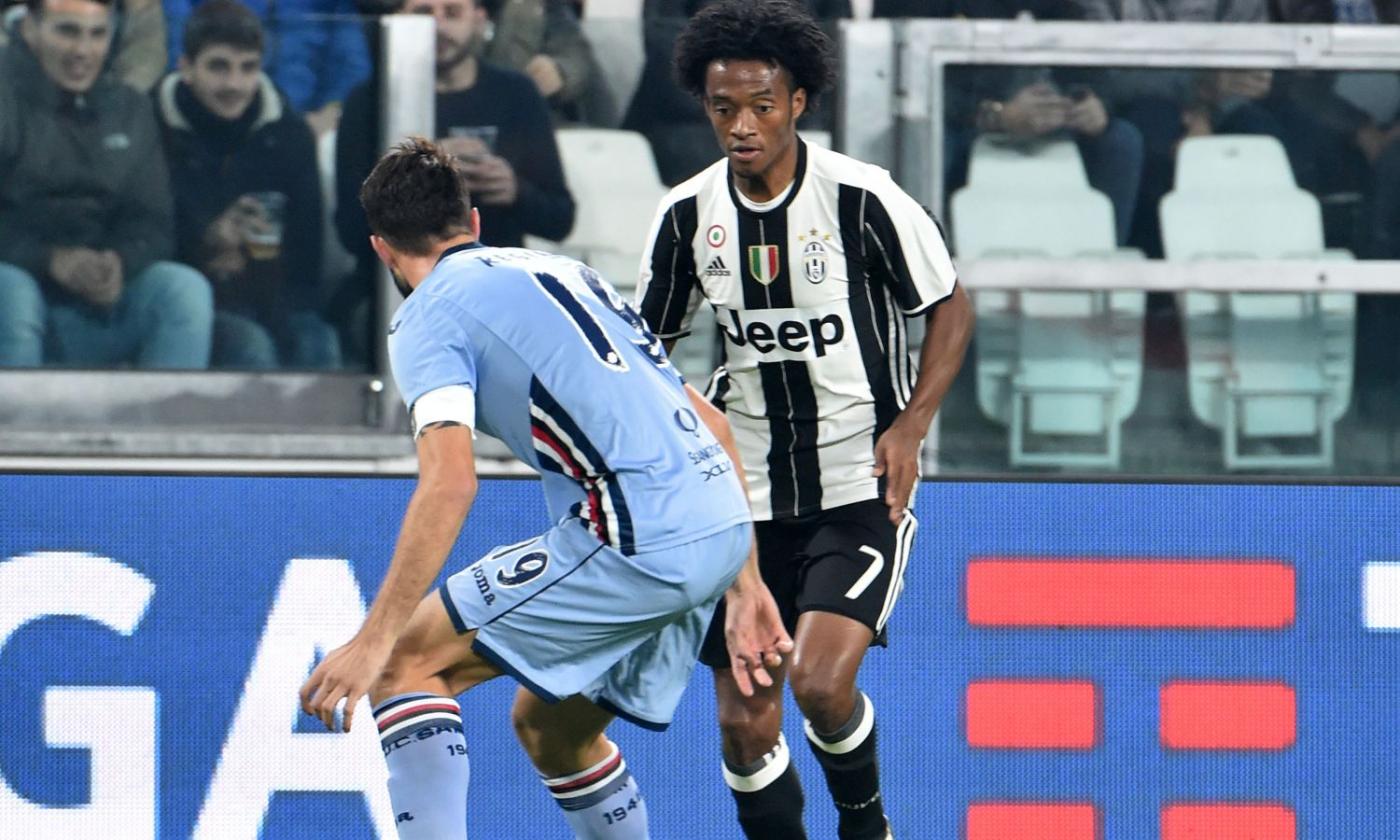 Juve-Sampdoria, i voti dei quotidiani sportivi ai bianconeri: Cuadrado show