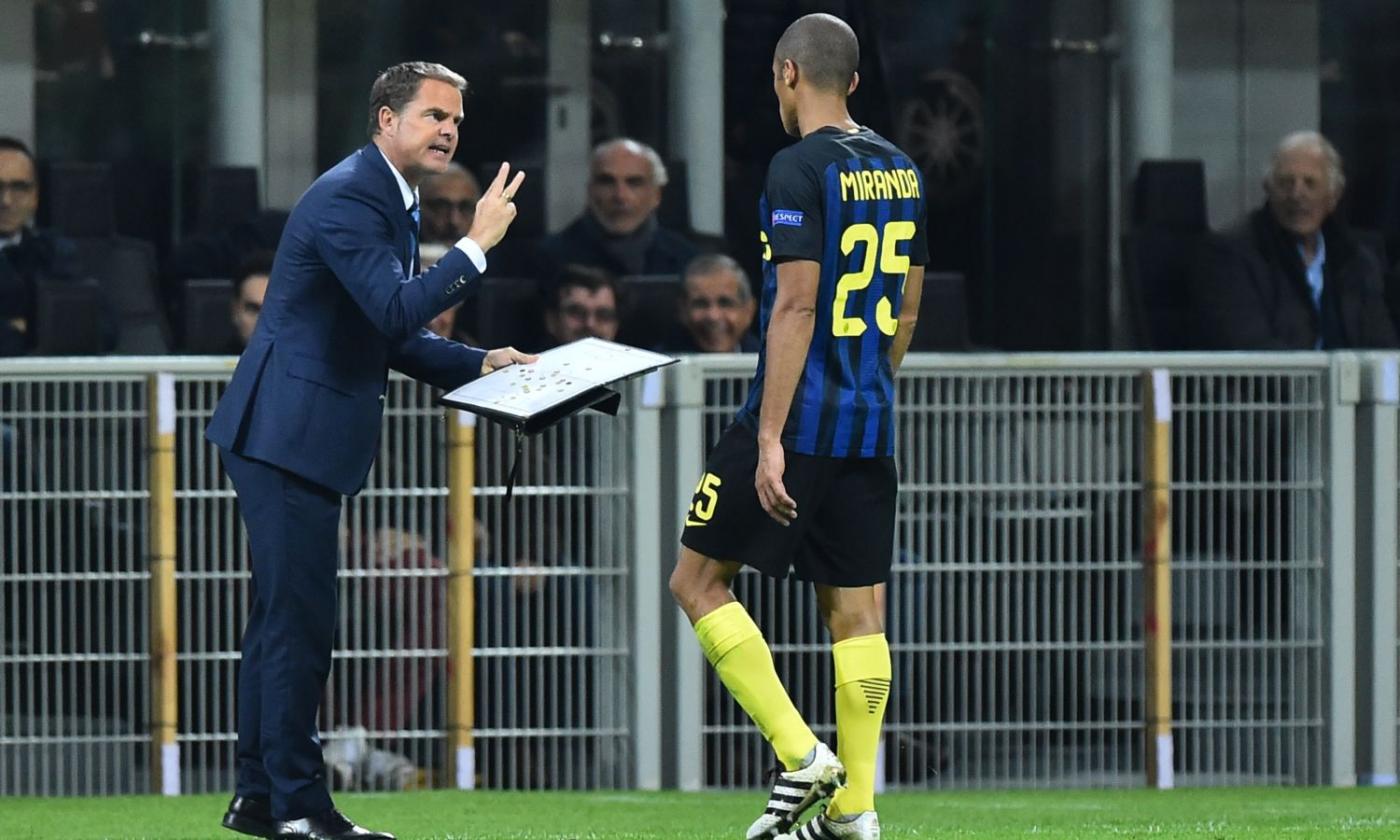 Inter, De Boer: ‘Many players are disappointed’