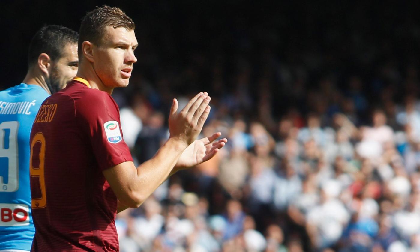 Ag. Dzeko: 'Non smentisco le voci di mercato sul Milan, chiedete alla Roma'