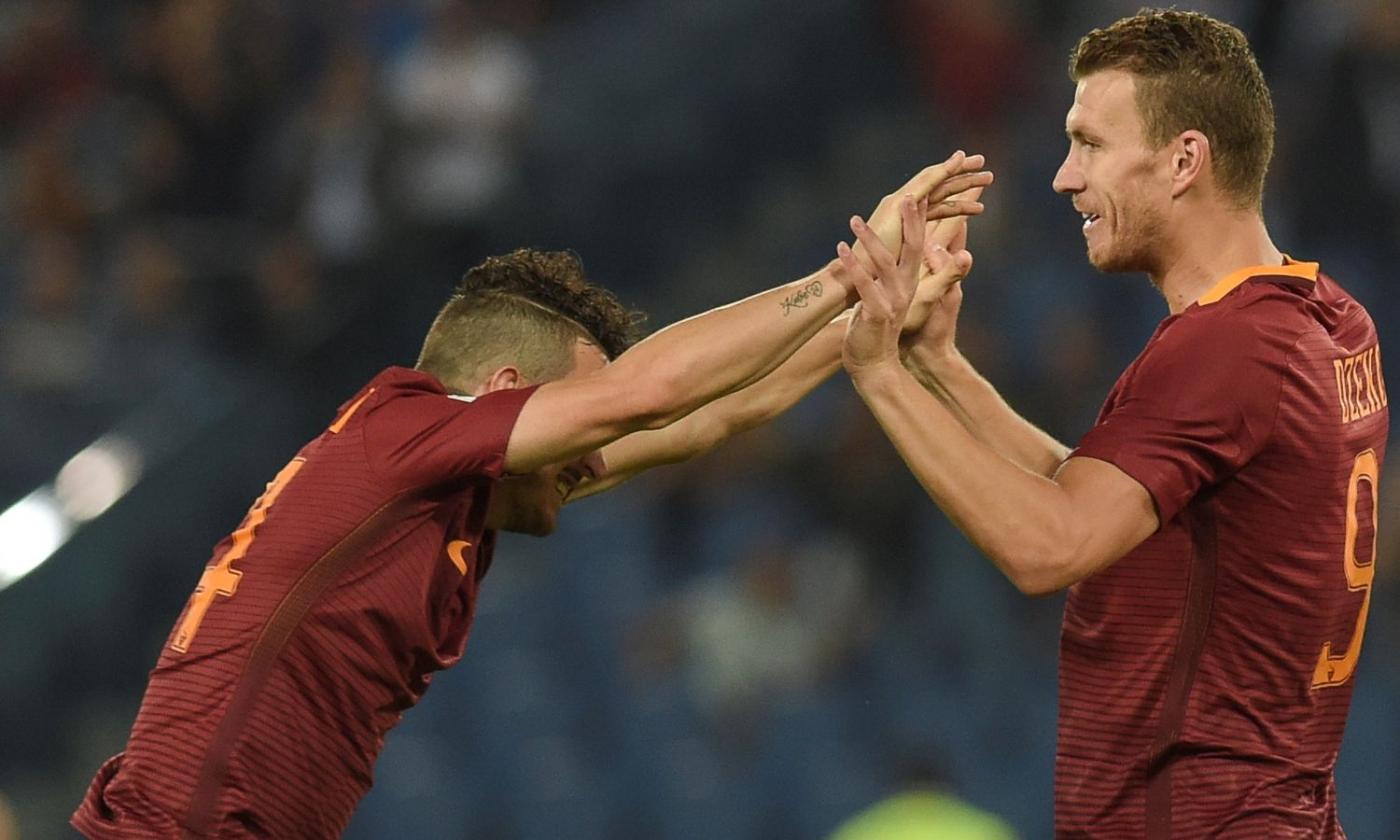 Highlights of Roma-Verona 3-0: Dzeko and Nainggolan get on the scoresheet