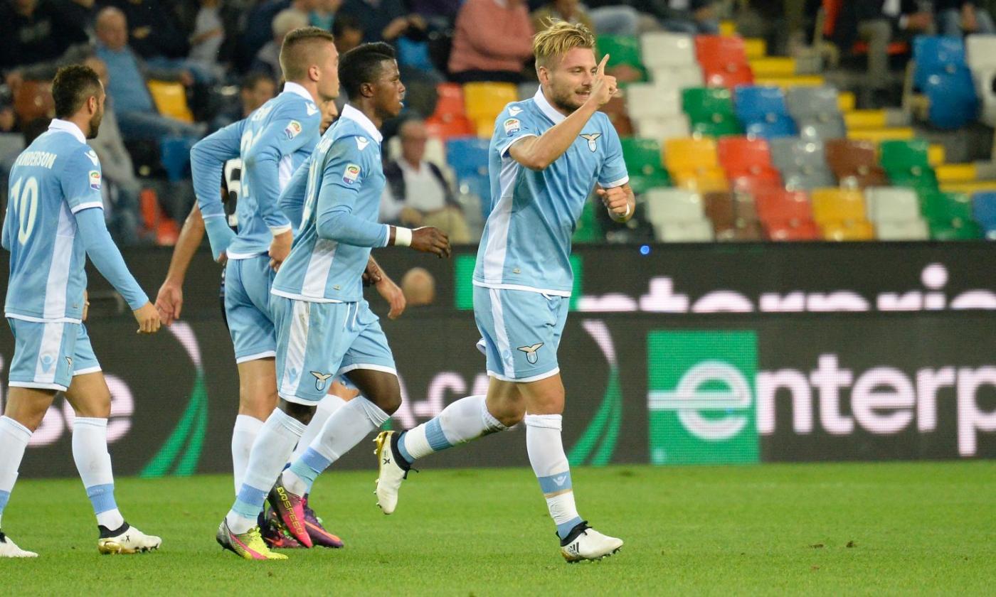 Udinese-Lazio, l'analisi tattica: Immobile e Keita immensi