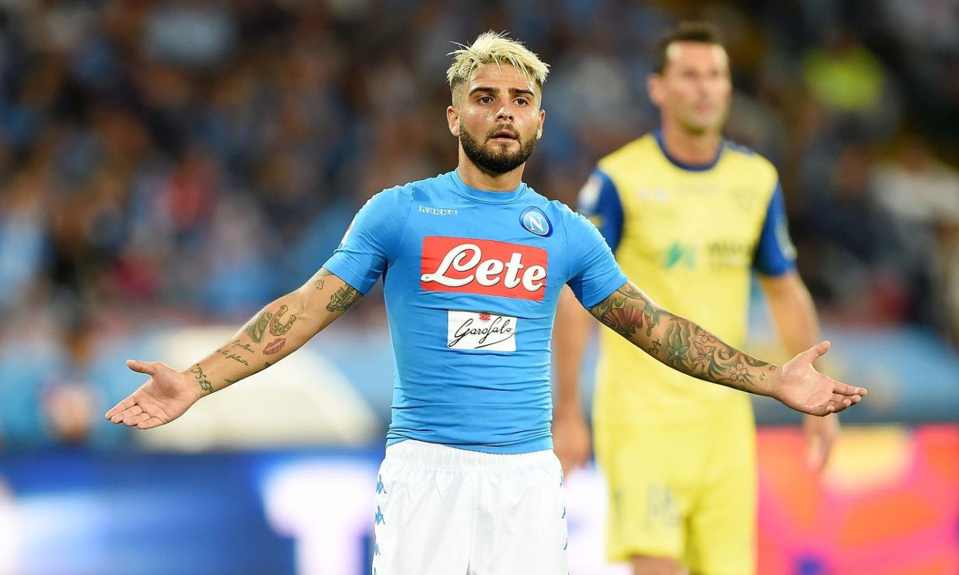 Liverpool target Insigne contract talks still on hold