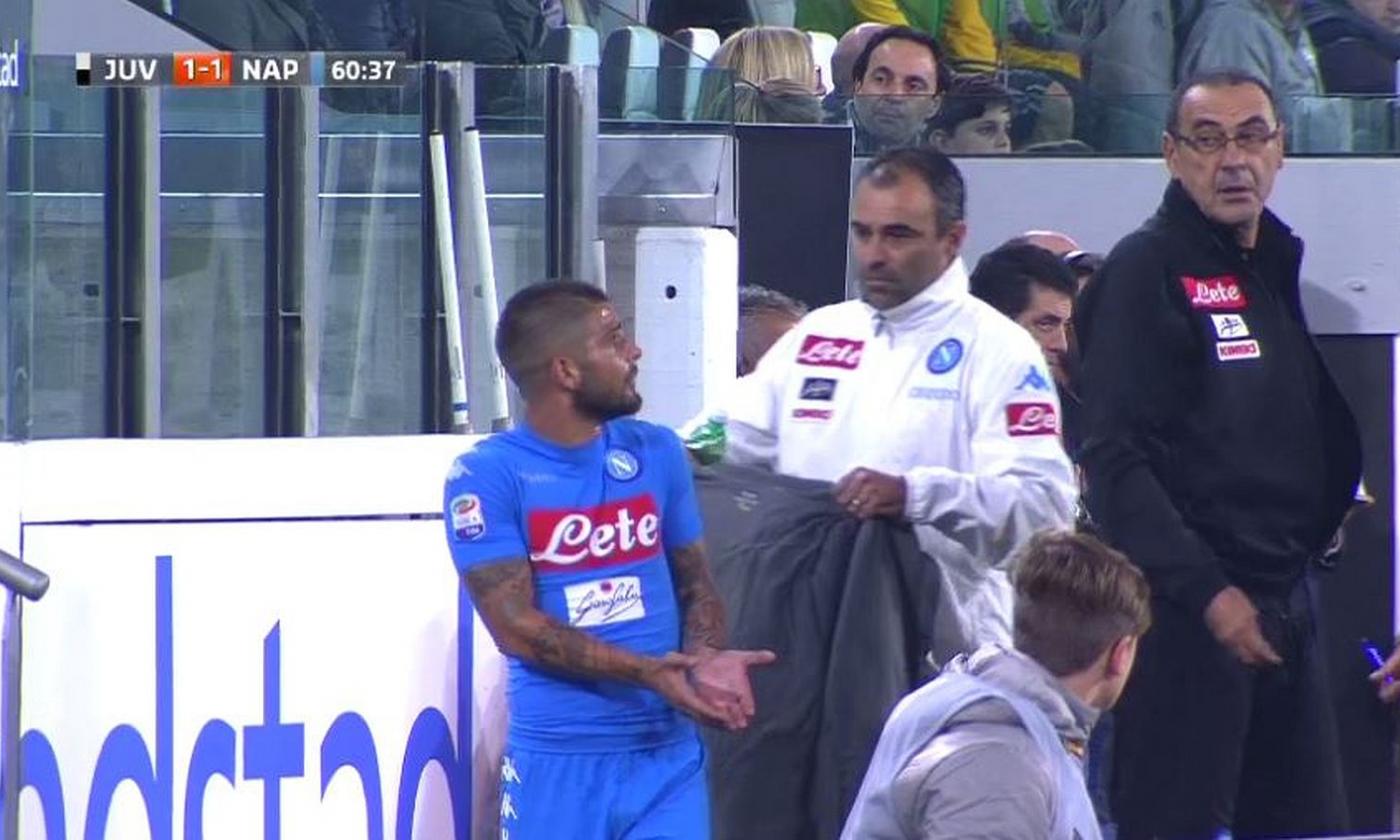 Napoli, Insigne apologizes with Sarri