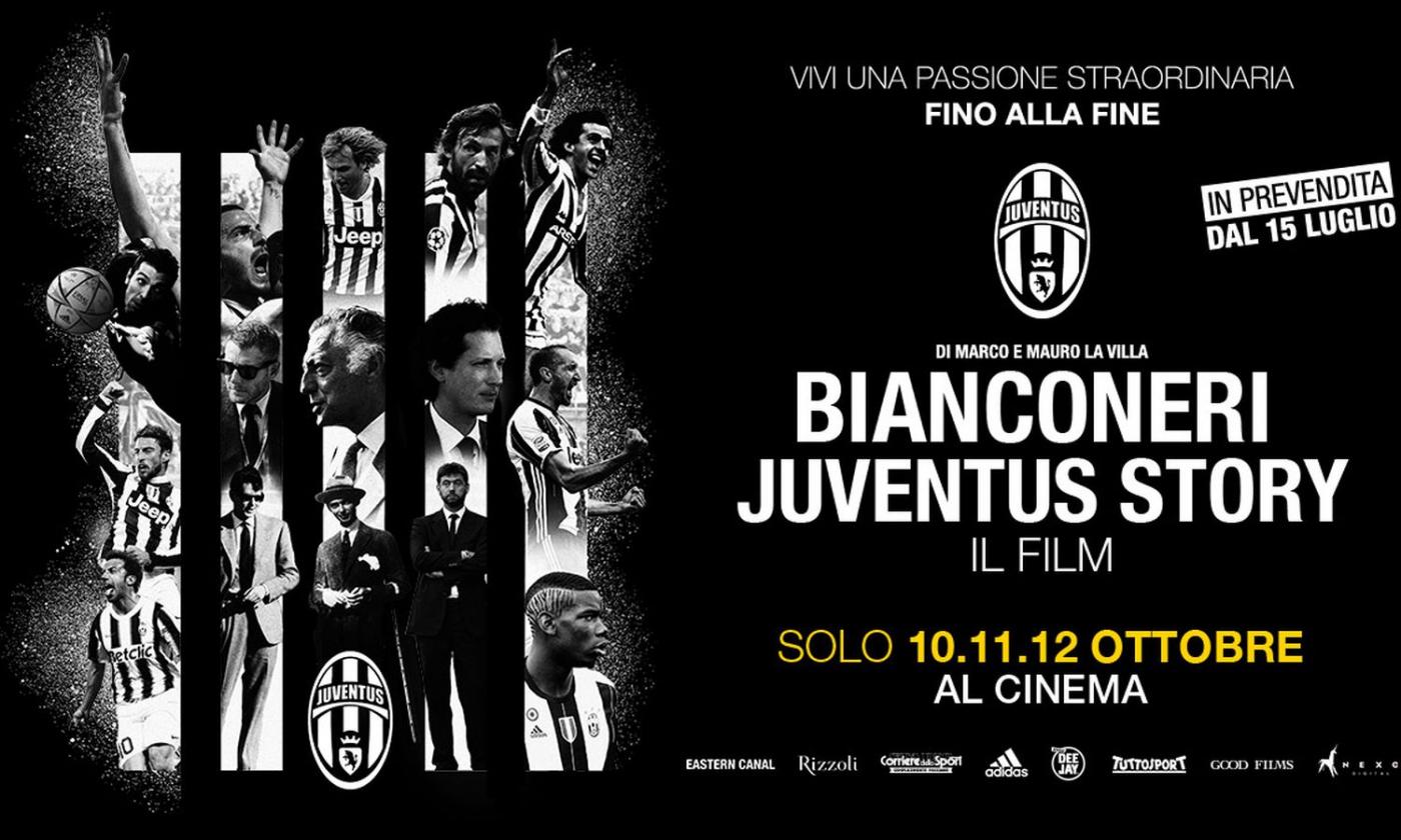 La Juventus diventa un film, tutti i segreti e i retroscena