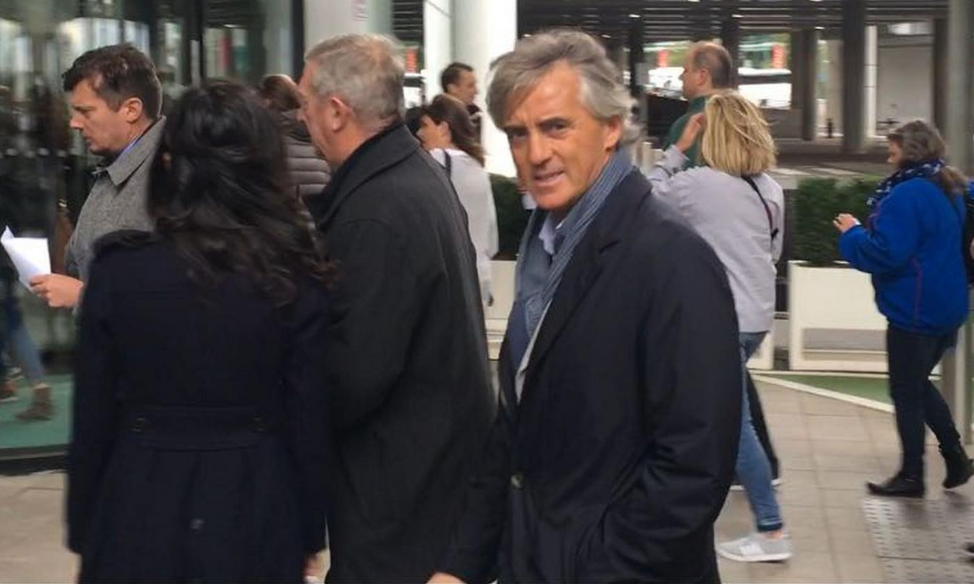 Mancini in pole per il post-Allardyce: a Wembley per vedere l'Inghilterra FOTO