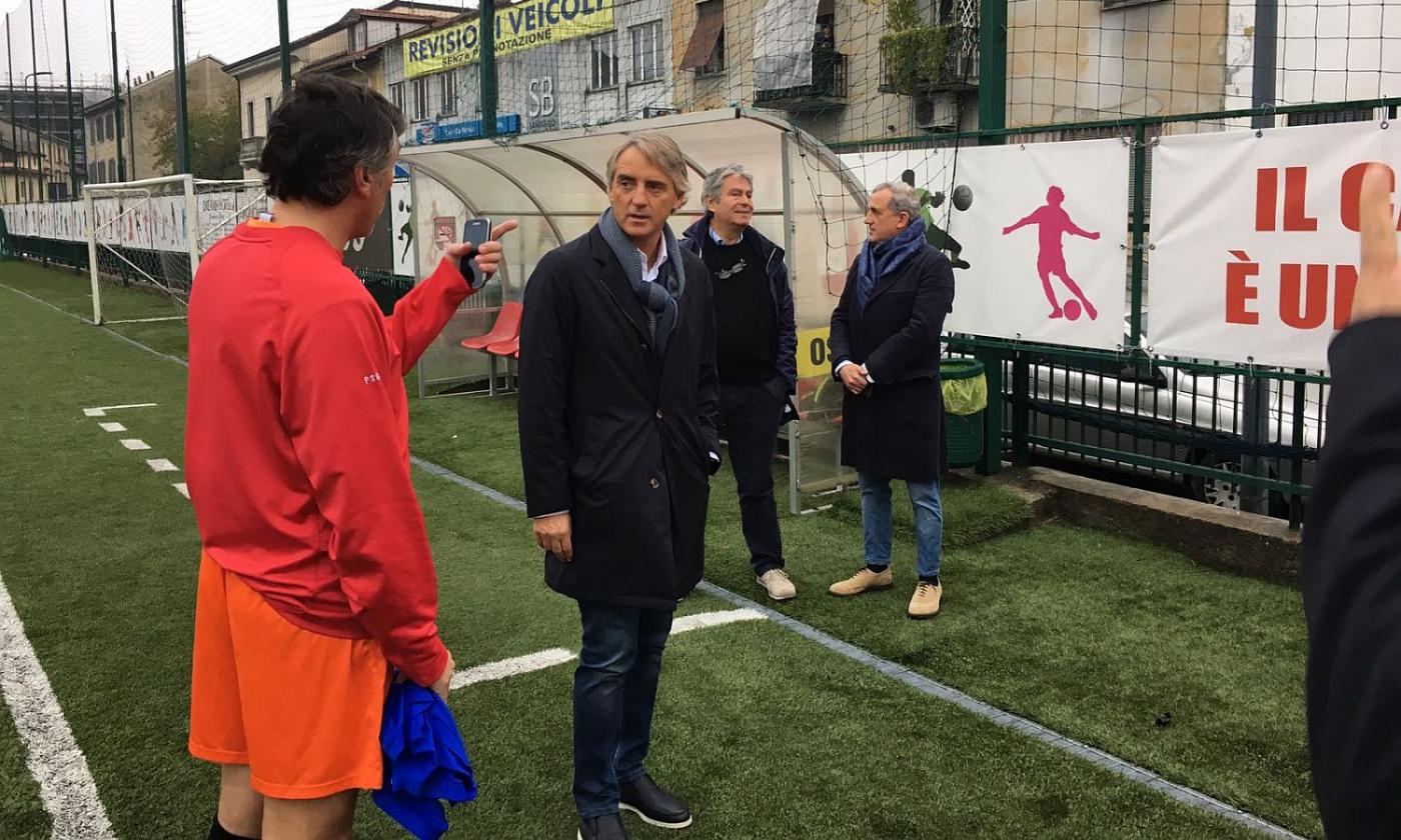 Mancini: 'Di Inter non parlo. La Nazionale inglese? Non c'è nulla'