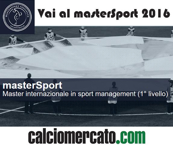 Vai al masterSport: con noi gratis al prestigioso corso!