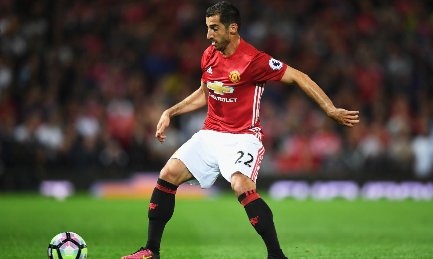 Juventus: Mkhitaryan non vuole lasciare il Manchester United