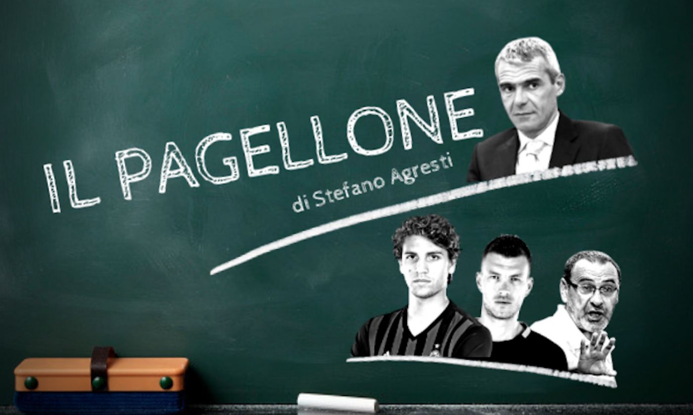 IL PAGELLONE: Locatelli e Dzeko i re. Inter da 4, Sarri molla: 2. E Guida...