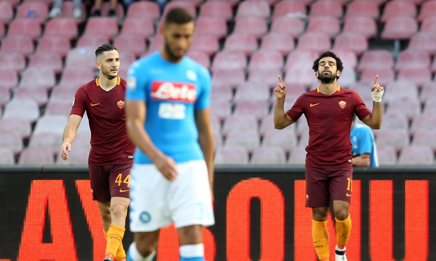 Napoli-Roma, le pagelle di CM: Salah e Dzeko show, disastro Koulibaly