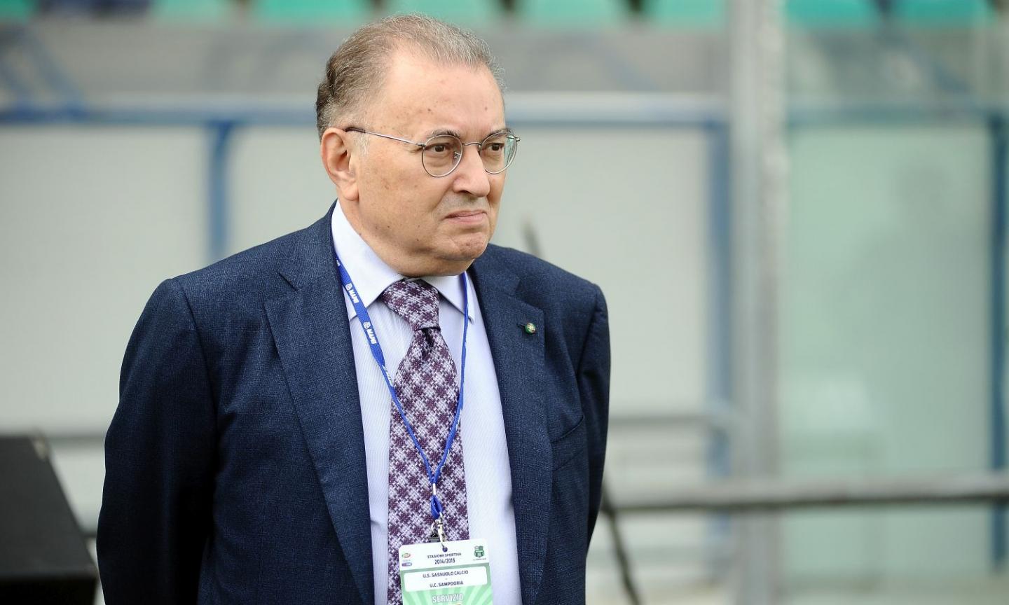 Sassuolo owner Giorgio Squinzi has passed away