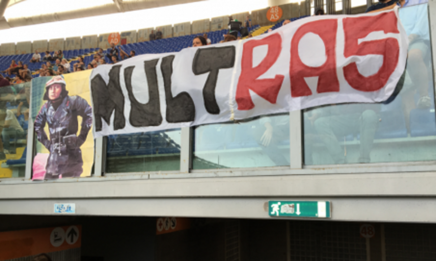 We're not quite sure why this Roma fan has been fined €167