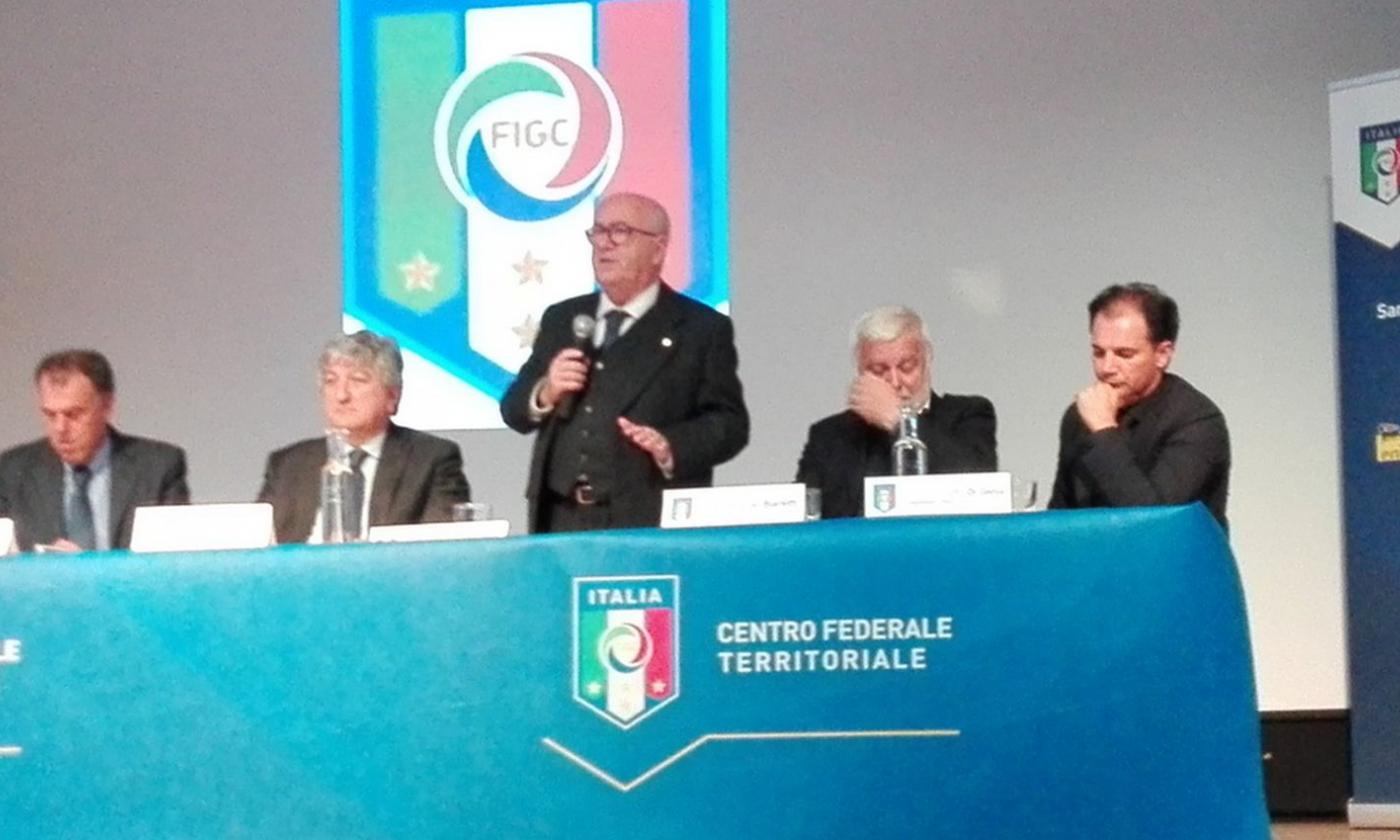 VIDEO Tavecchio: 'FIGC investe 10 milioni di euro per i giovani'. Poi su Icardi, Donnarumma e Pellè...