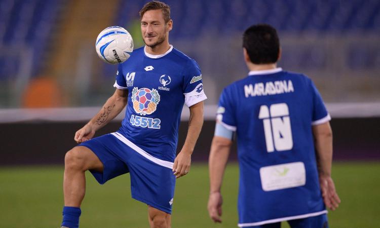 VIDEO Totti: 'Tanto non parlo'