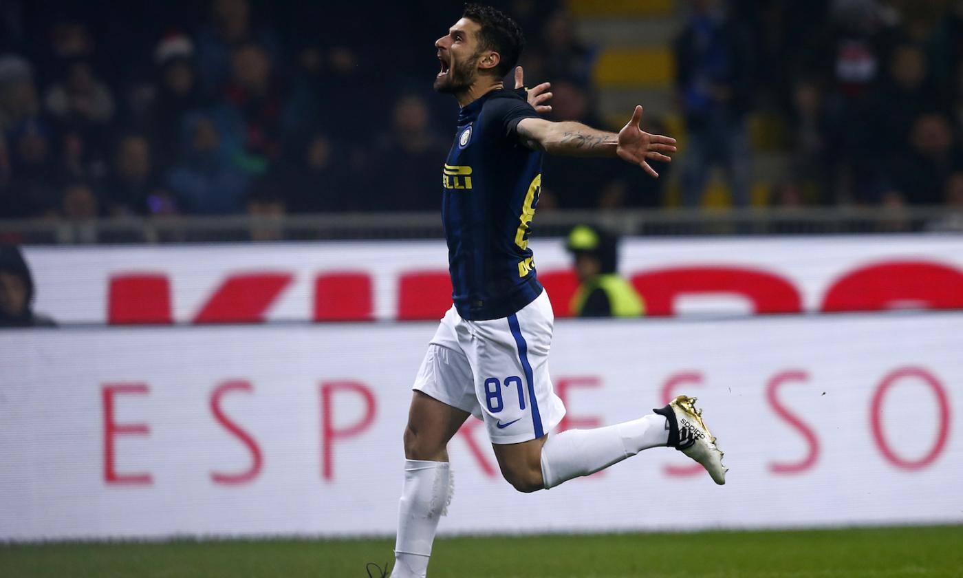 Inter: ginocchio ok per Banega, ma si ferma Candreva