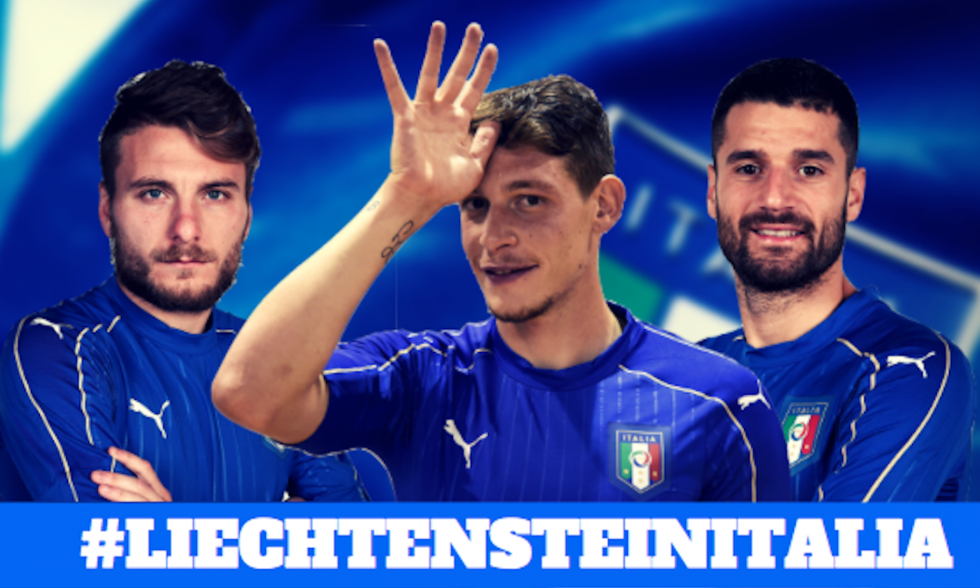 Italia a caccia di gol in Liechtenstein: ecco la probabile formazione