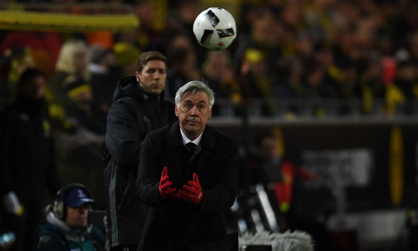 Bayern, Ancelotti: 'Rischio italiane? Sì, ma anche loro rischiamo di incontrarci'