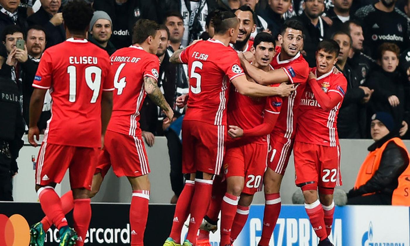 Champions: il Benfica colpisce 3 pali in un azione, poi ci pensa Fejsa! VIDEO