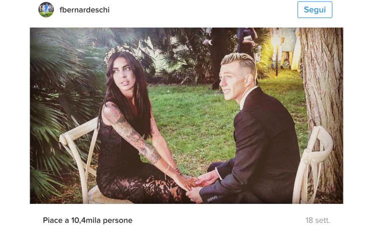 Bernardeschi fra Inter e Veronica: 'Sono stato un martello con lei' FOTO