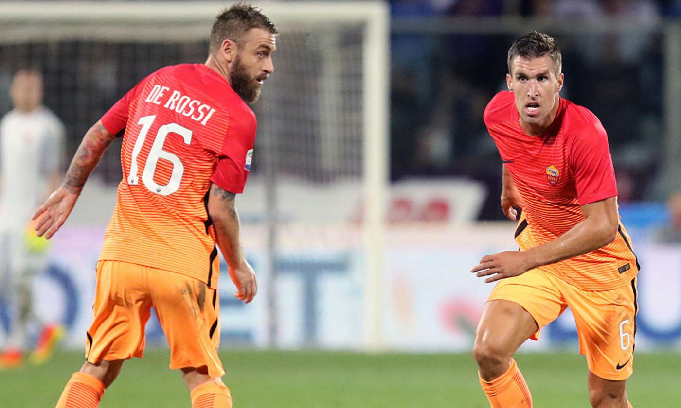 Roma work towards Strootman & De Rossi renewals