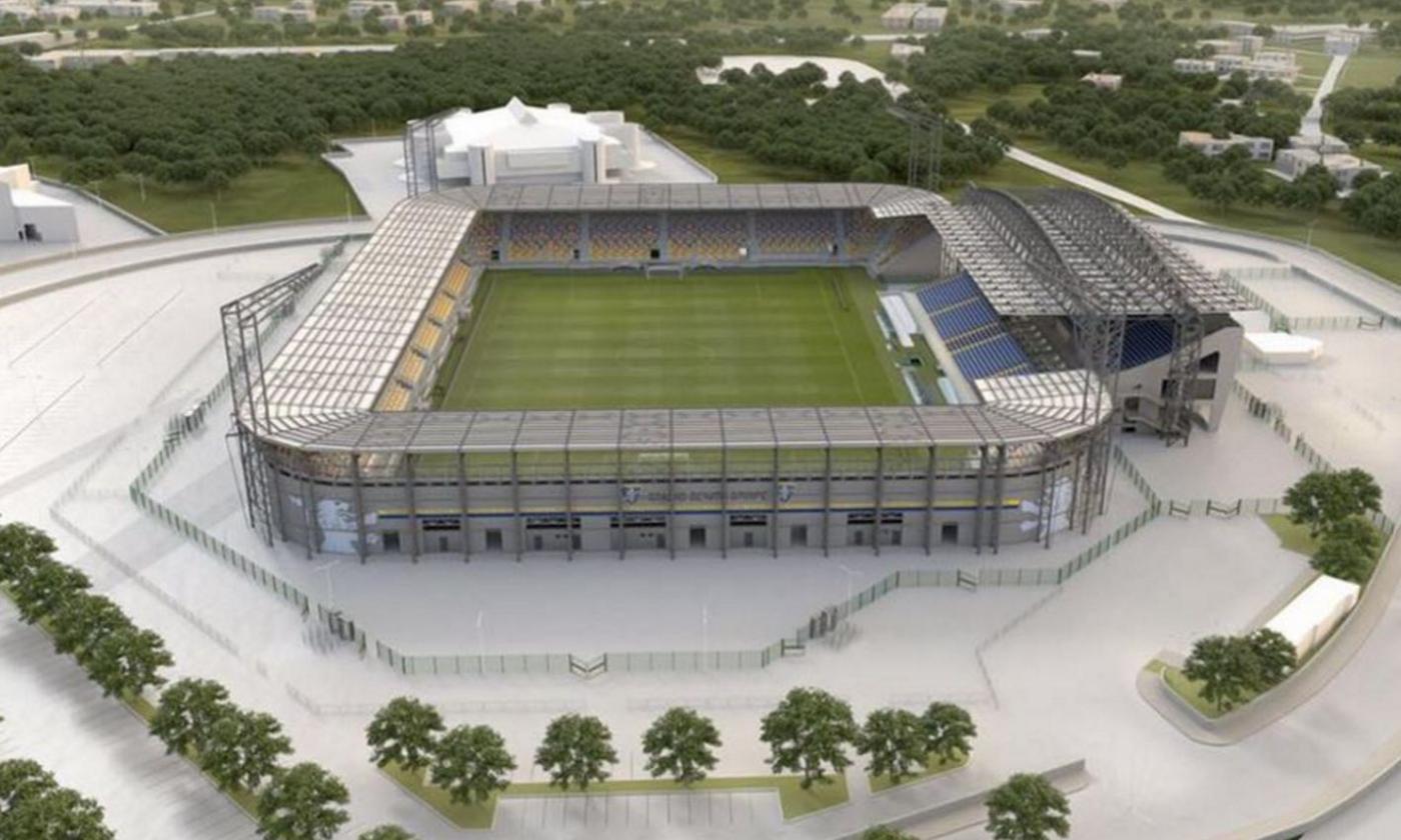 Frosinone: presentato il progetto per il nuovo stadio