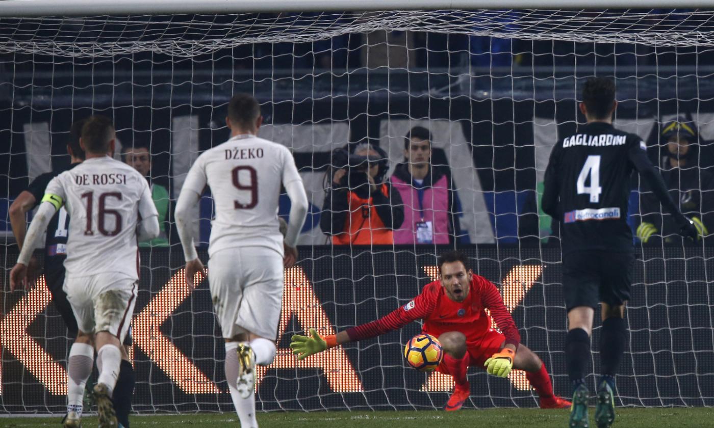 Inter-Roma: 9 rigori a 1 per i giallorossi in Serie A