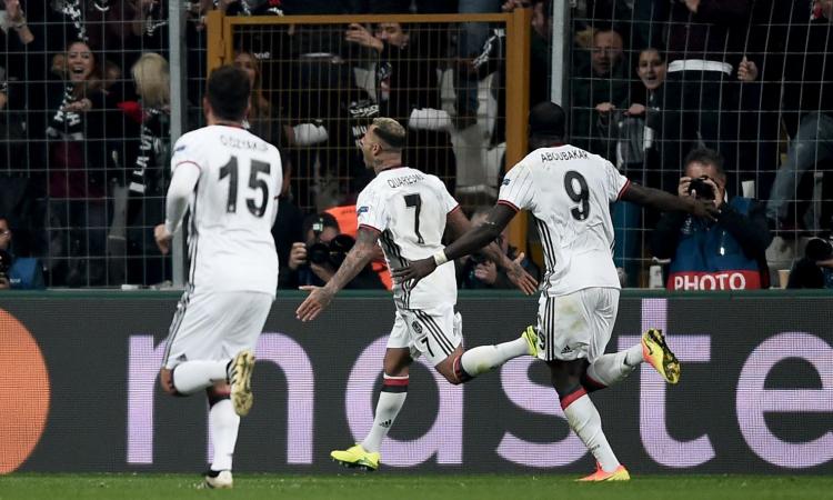 Monaco-Besiktas, le formazioni ufficiali: Keita contro Quaresma