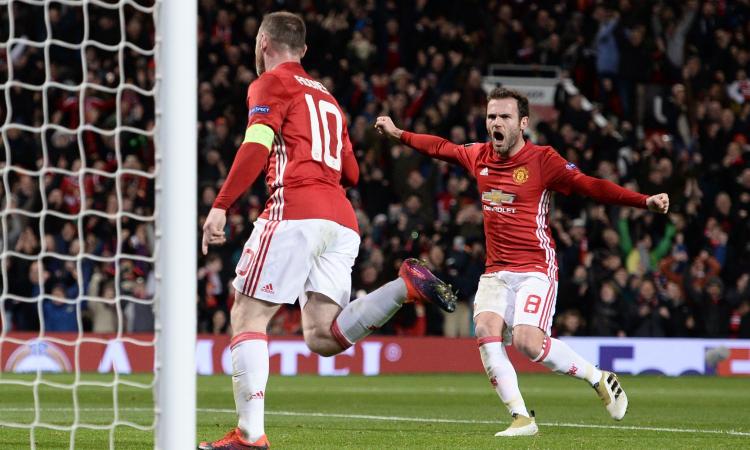 Europa League: qualificata l'Ajax, Nizza fuori. Poker Manchester United