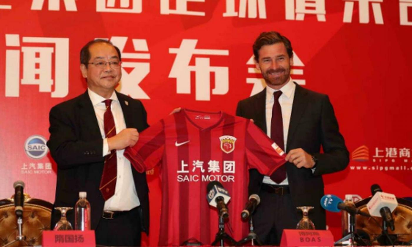 Shanghai SIPG, UFFICIALE: è Villas Boas il nuovo allenatore