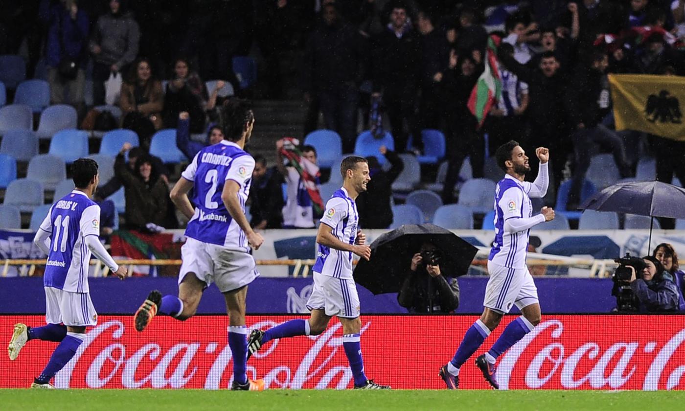 Real Sociedad, un attaccante potrebbe restare in Inghilterra