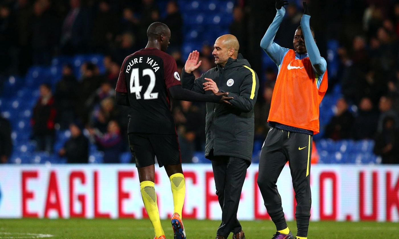 Man City, Yaya Touré: 'Guardiola? Se ha bisogno, io ci sono'