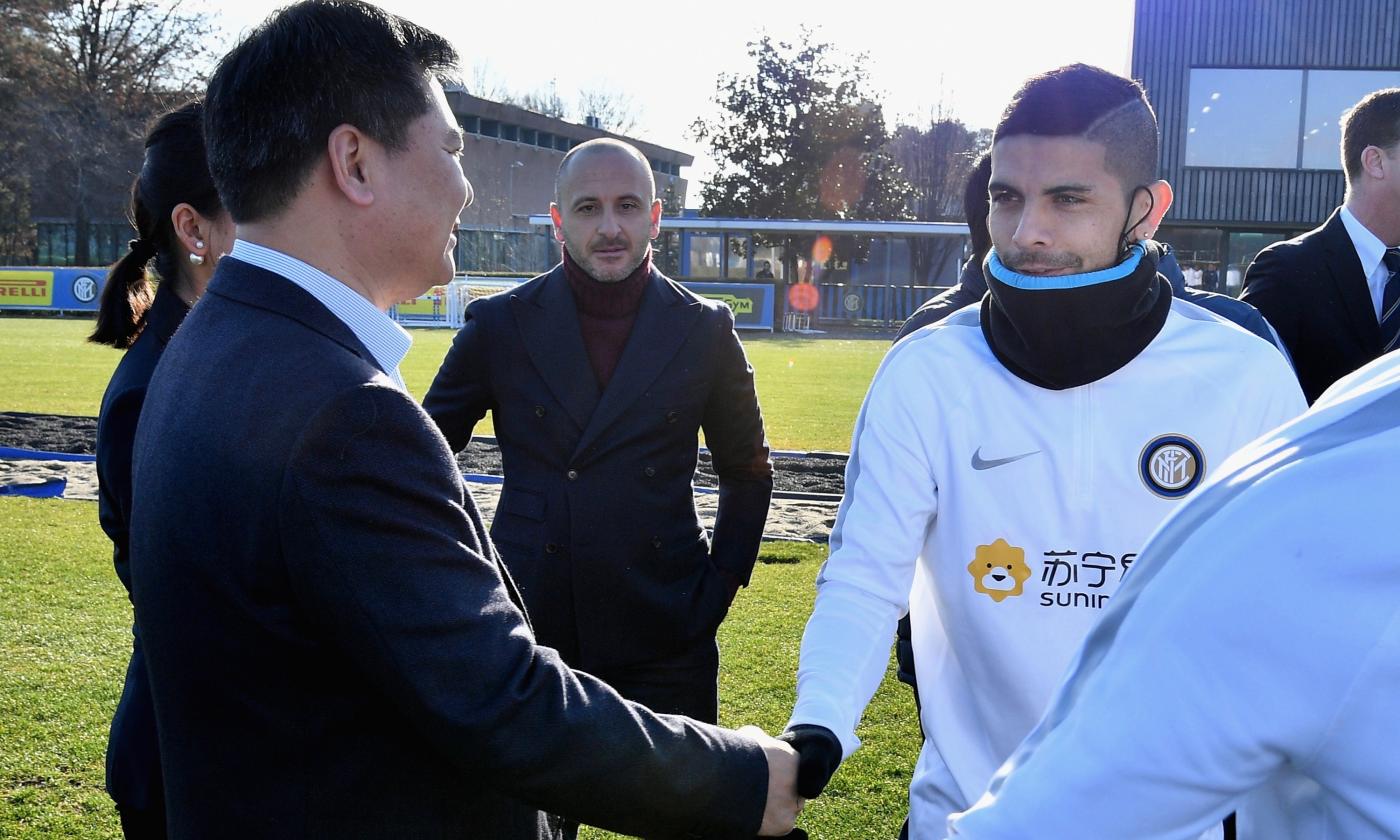 Inter, Banega all'esame Zhang Jindong: Ausilio osserva e attende il suo futuro