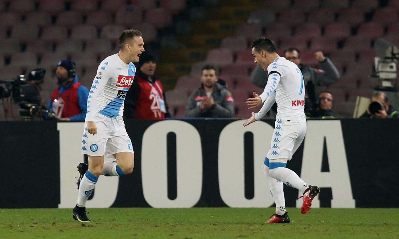 Napoli-Inter MOVIOLA: Callejon in fuorigioco sul primo gol 