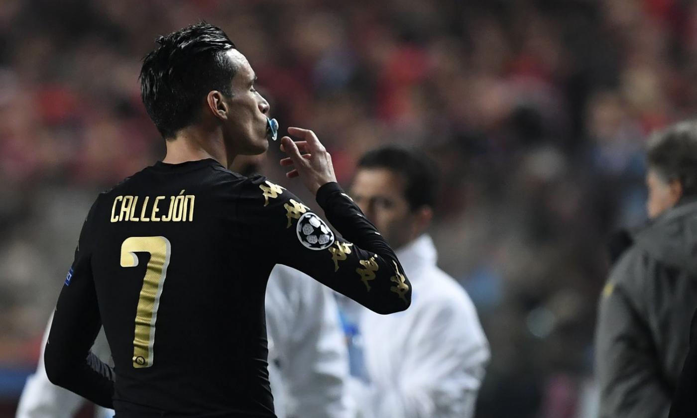 Napoli, Callejon: 'Partita splendida. Chi voglio agli ottavi? E' uguale'