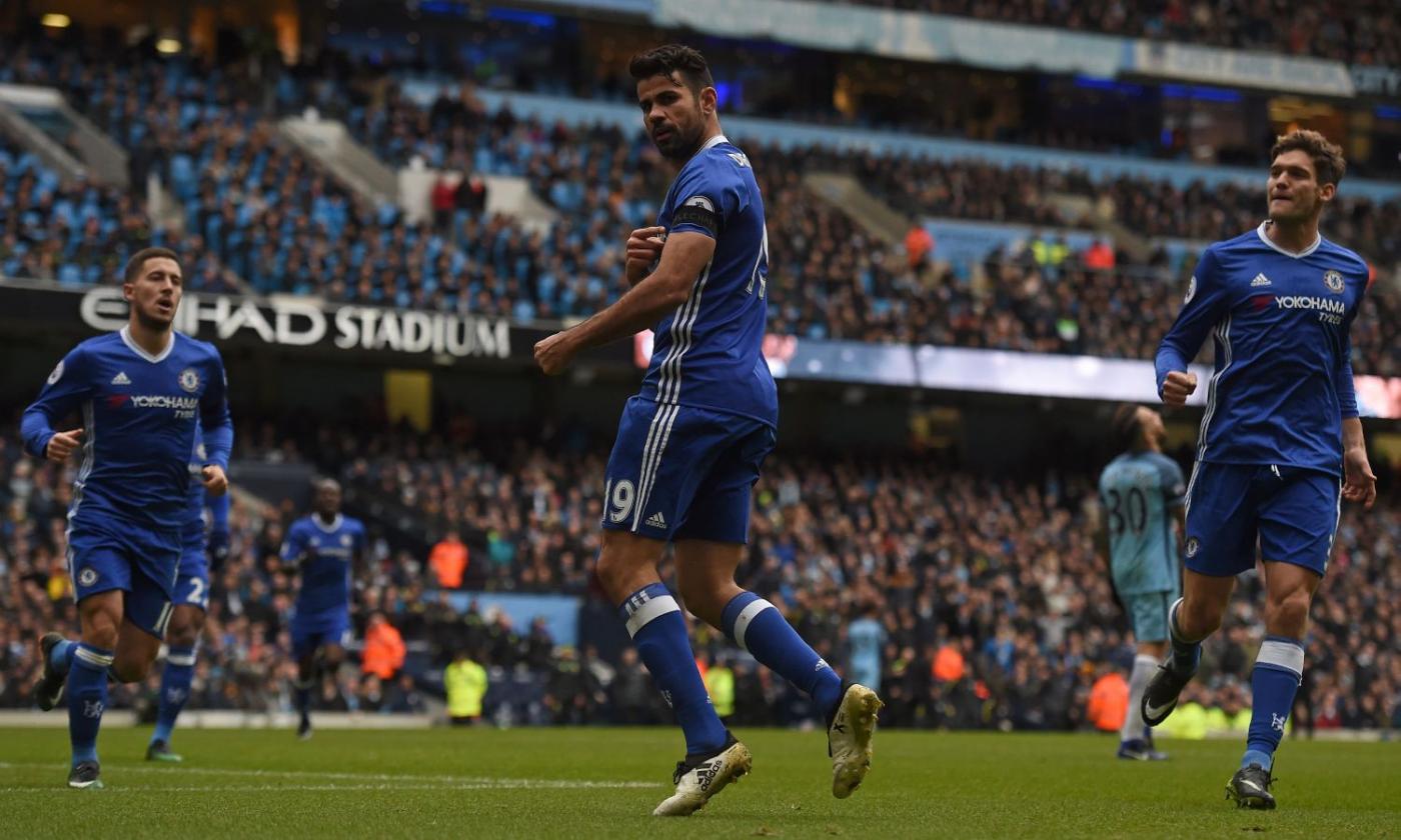 Capolavoro Chelsea, 3-1 al Manchester City: espulsi Aguero e Fernandinho