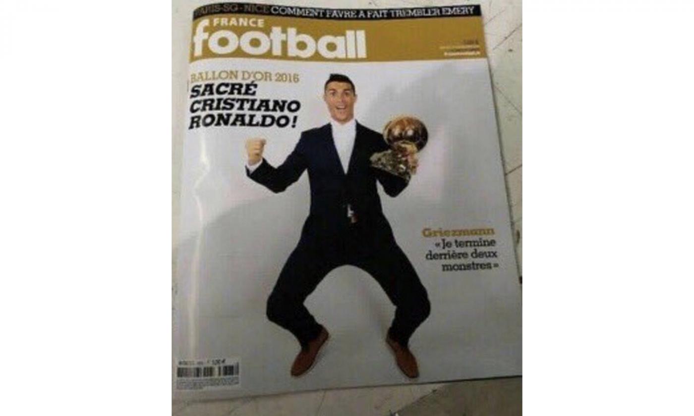 Cristiano Ronaldo wins the Ballon d’Or for the 4th time