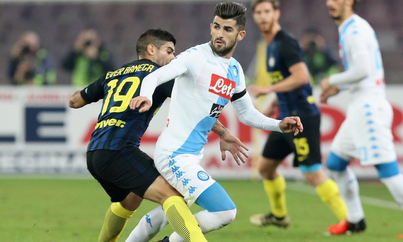 Napoli-Inter 3-0: il tabellino