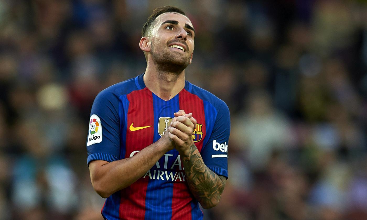 Paco Alcacer: 'Mai pensato di lasciare il Barcellona'