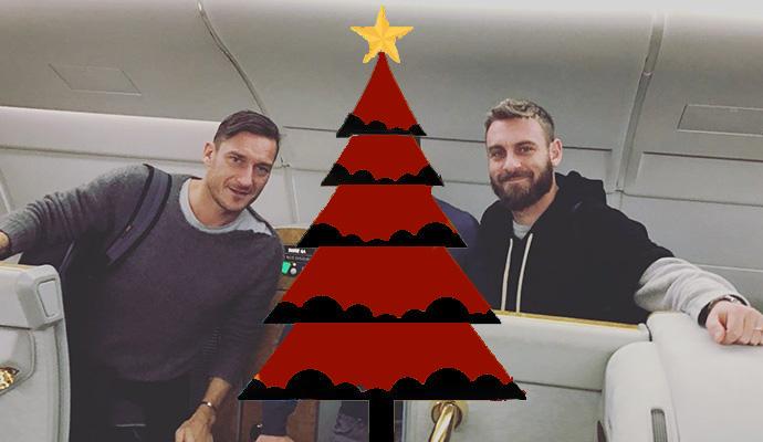 Totti e De Rossi insieme alle Maldive. Roma, il regalo di Natale è il rinnovo