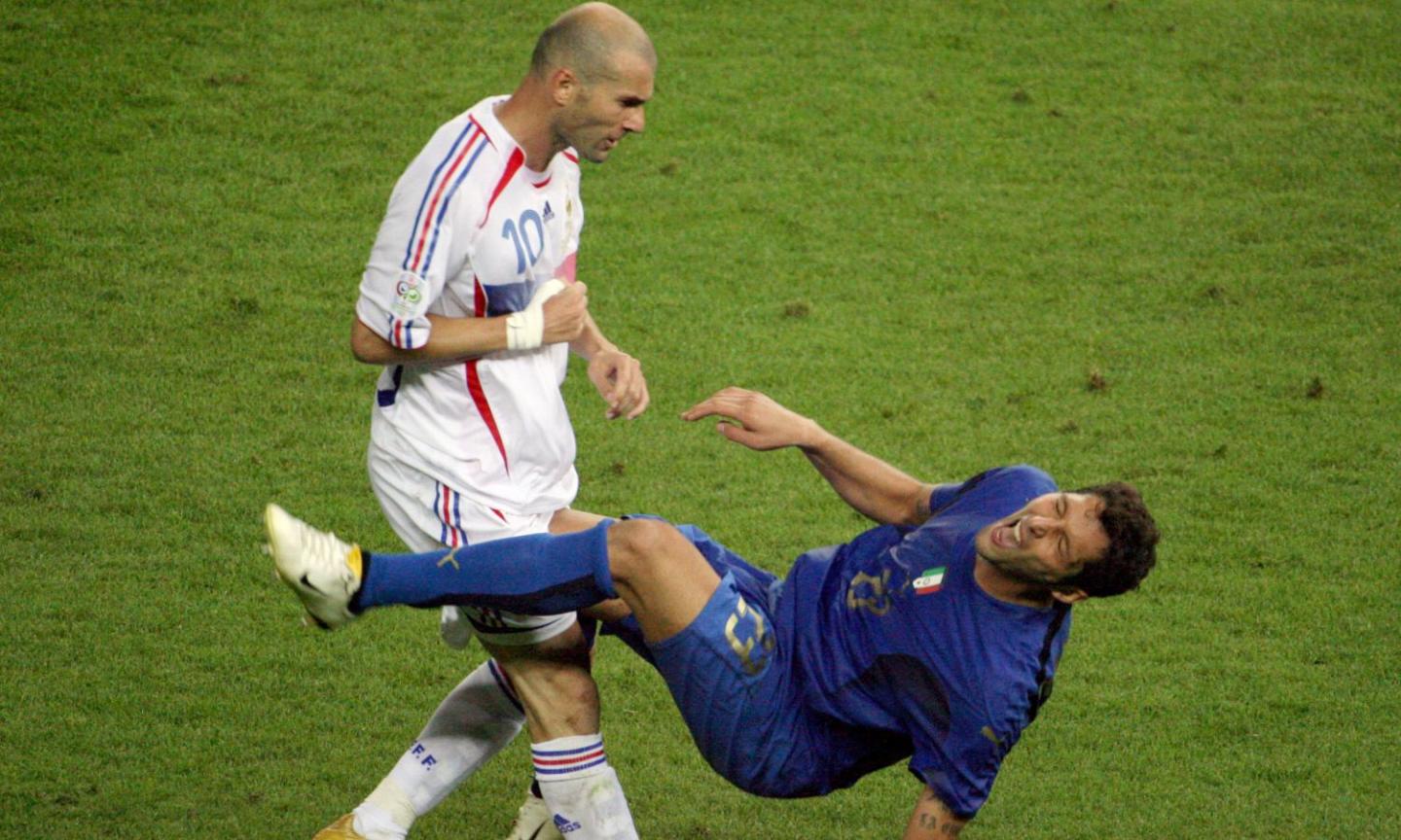 Marco Materazzi: Zinedine Zidane's headbutt 'didn’t hurt me'