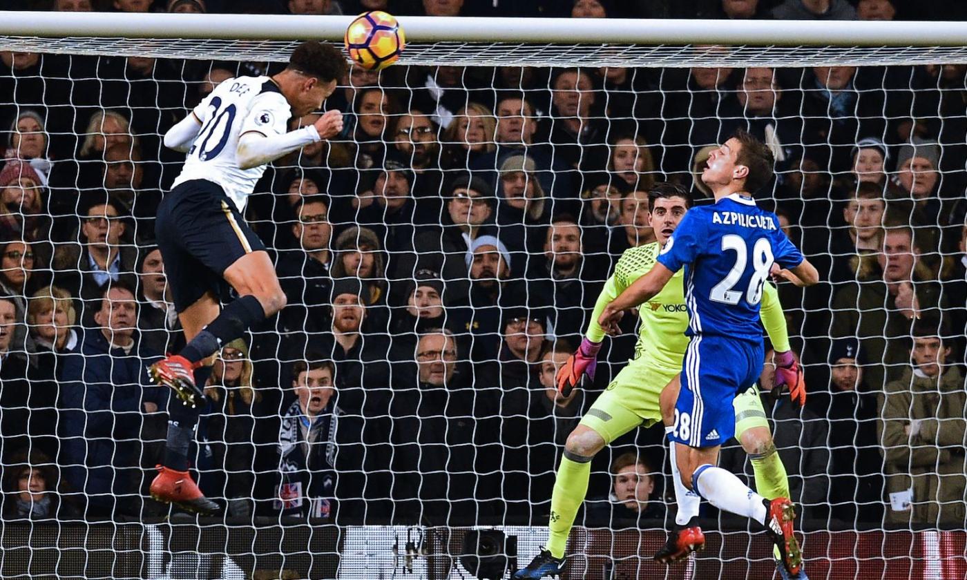 Super Alli, 2-0 Tottenham al Chelsea: Conte si ferma a 13 vittorie di fila