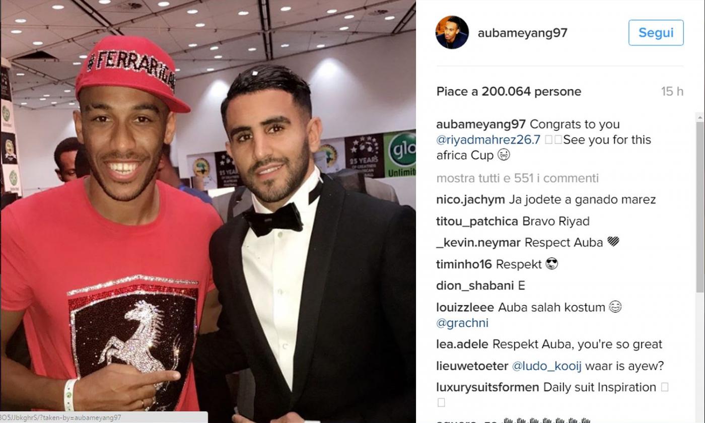 VIDEO Aubameyang, ma ci si veste così a una cerimonia? 