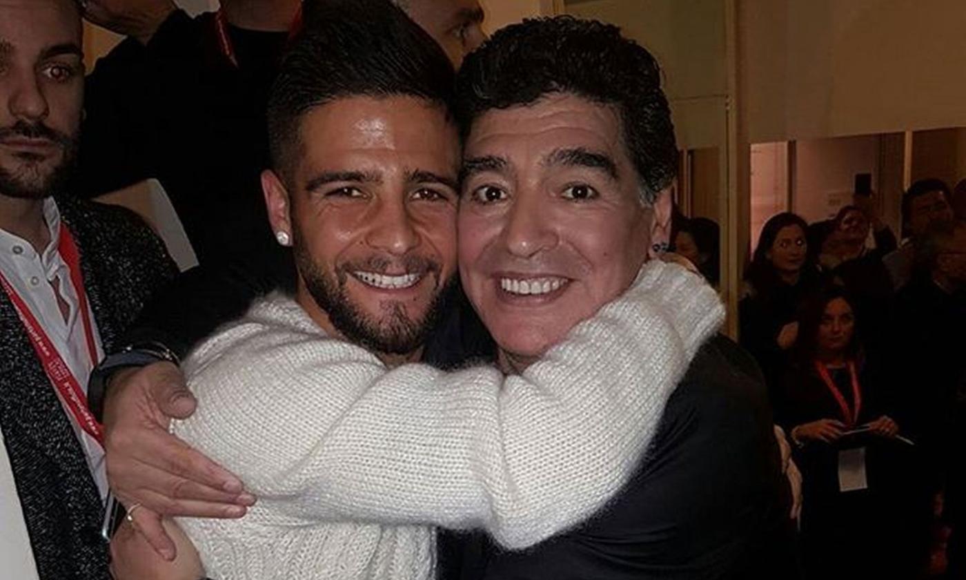 Maradona, Insigne da brividi: ‘Tu un napoletano doc, grazie D10S’