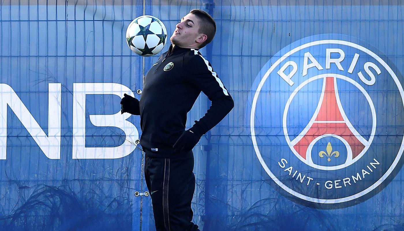 PSG, corsa a 4 per Verratti