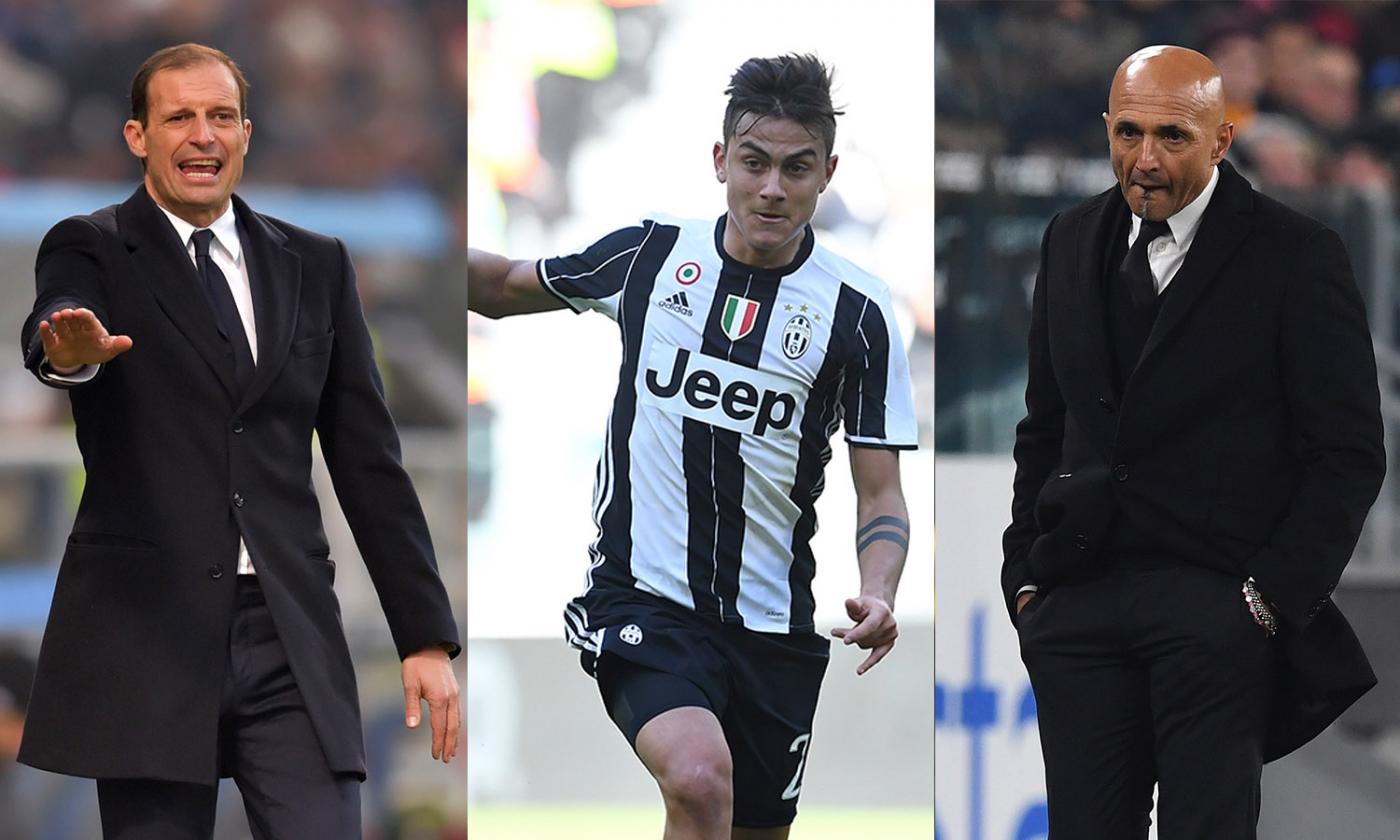 IL PAGELLONE: la Juve affascina (10), Dybala fa il bambino (0). Spalletti da 4