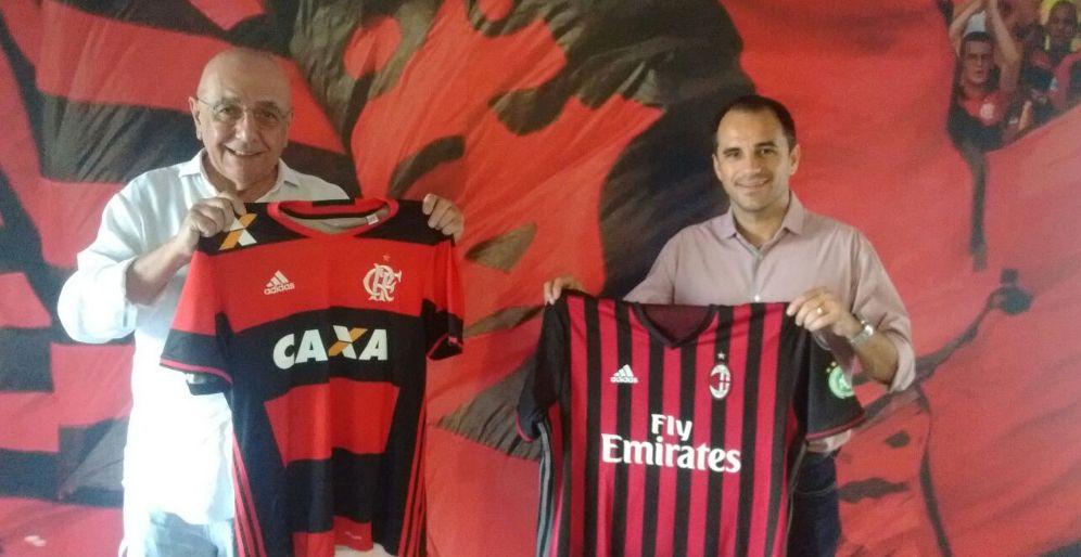 Milan, Galliani fa visita al Flamengo 