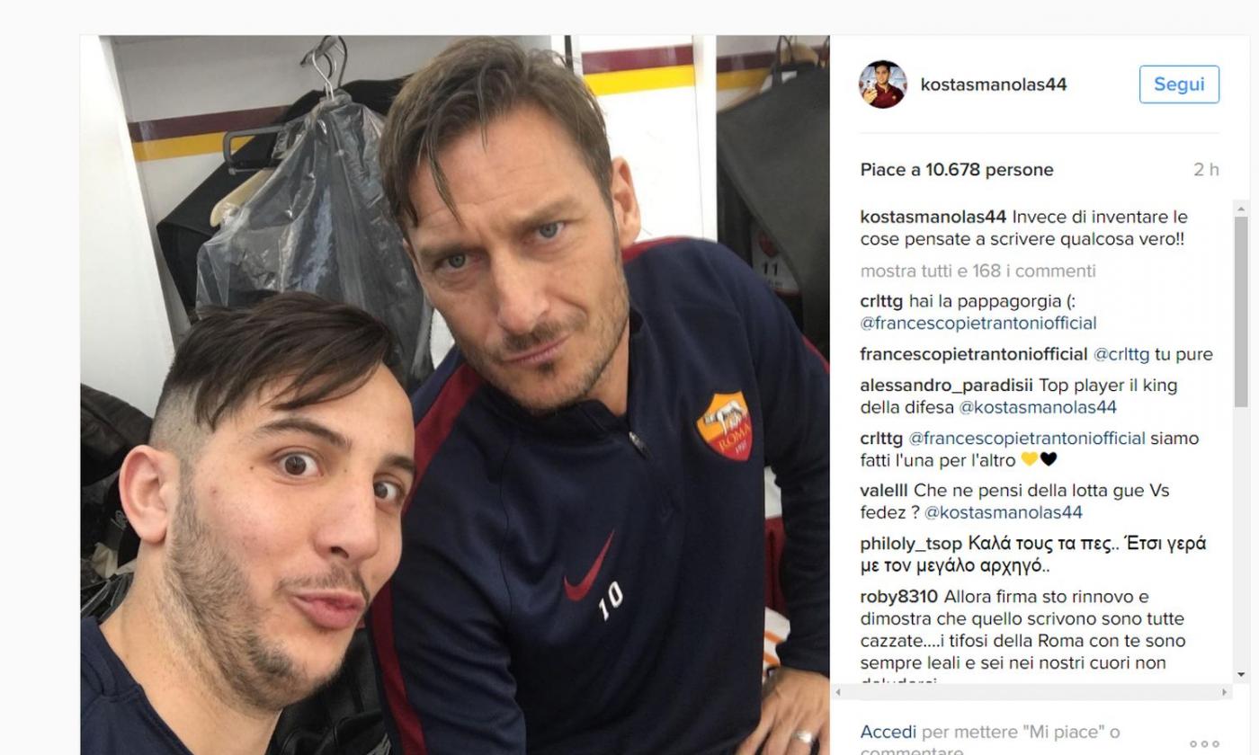 Roma, Manolas attacca: 'Basta invenzioni su di me'. Ma il suo futuro è in bilico