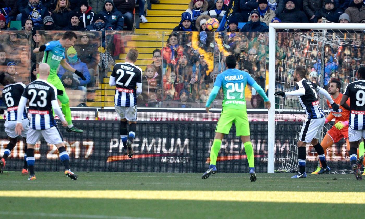 Inter, la vittoria a Udine è immeritata